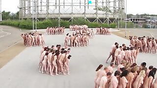 Brit nudist people encircling sort out 2