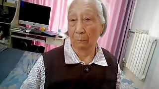 Grey Chinese Grandma Gets Domesticated